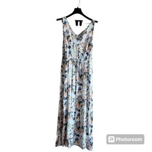 Lucky Brand women’s dress watercolor floral sleeveless size med (listing # 38)